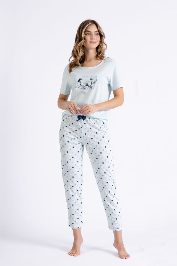 Pyjama femme M-Max — bleu