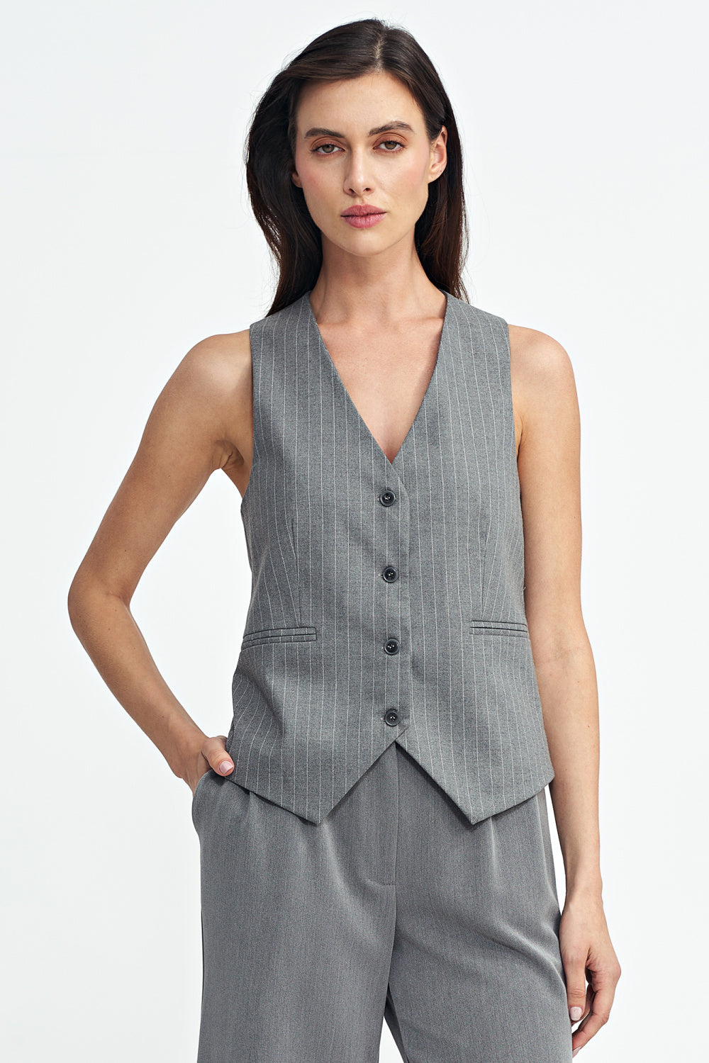 Gilet femme Nife — gris