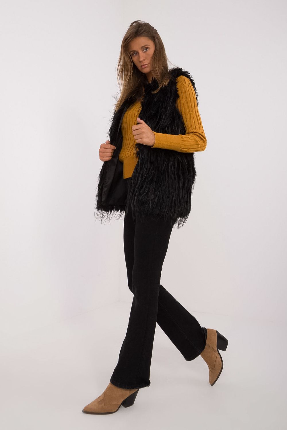 Gilet femme AT — noir
