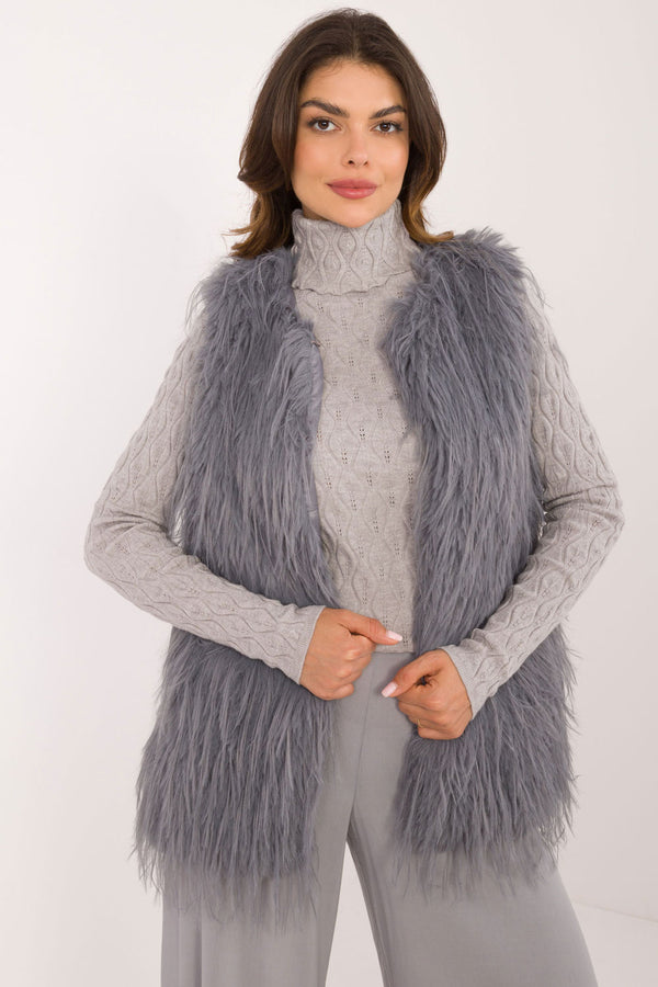 Gilet femme AT — gris