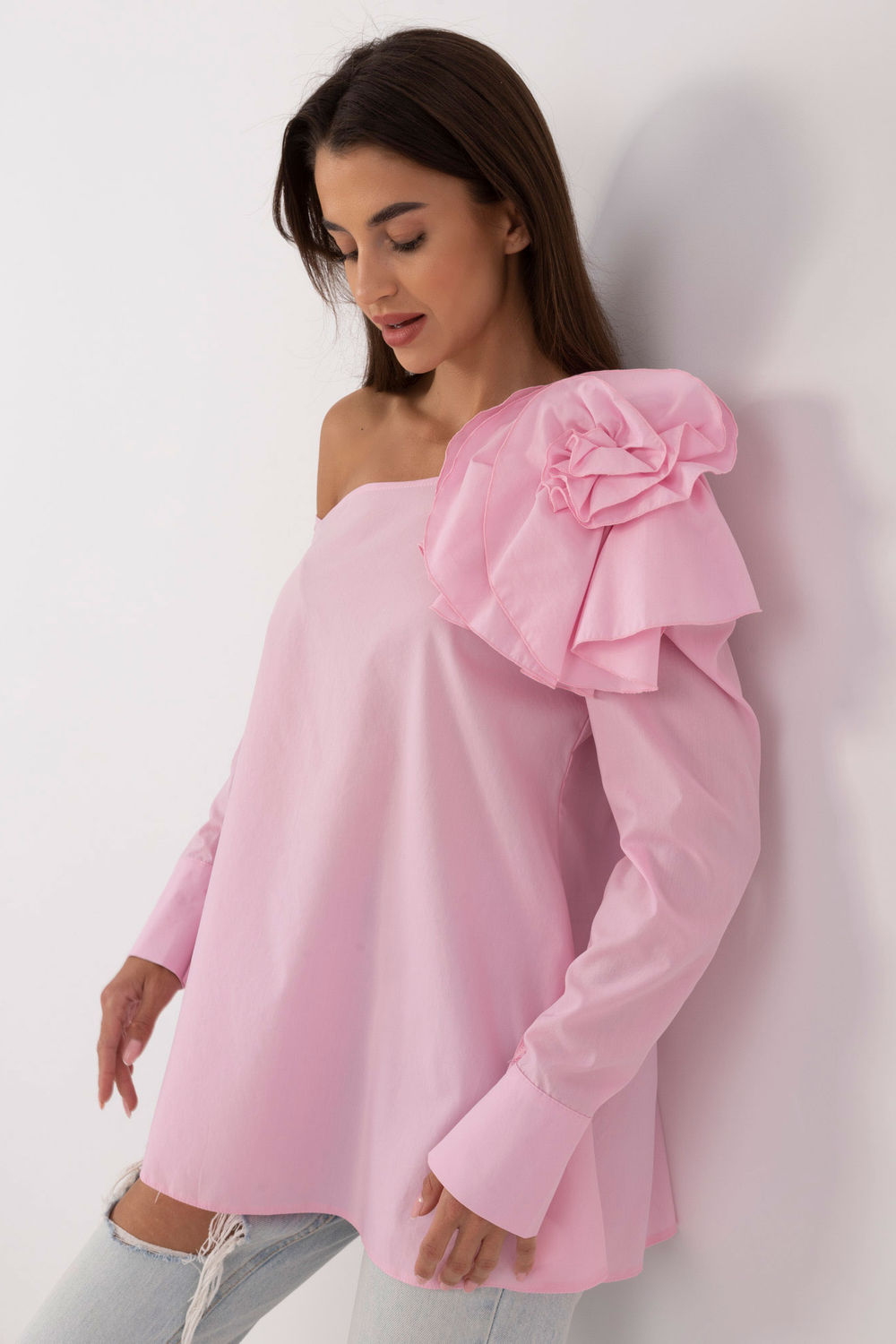 Blouse femme Lakerta Chemisier Chemisier — rosé