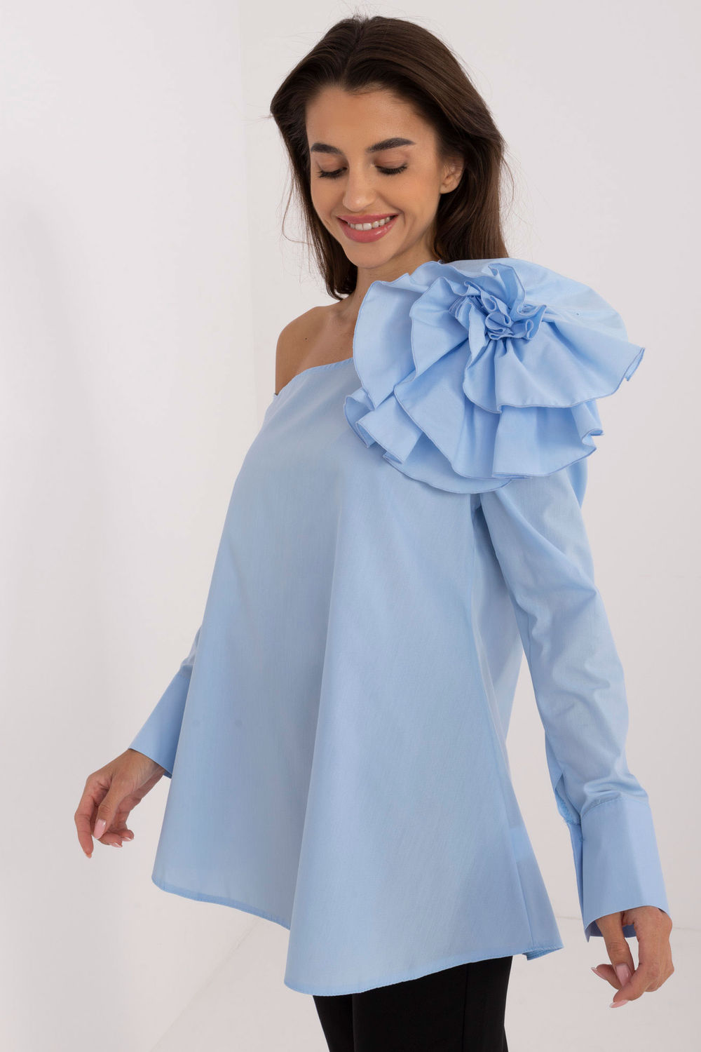 Blouse femme Lakerta Chemisier Chemisier — bleu