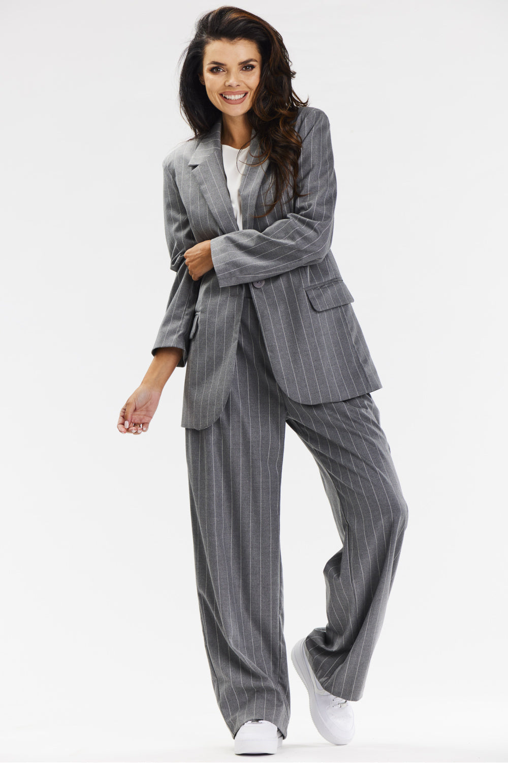 Chaussures à talons femme awama Pantalon Pantalon — gris