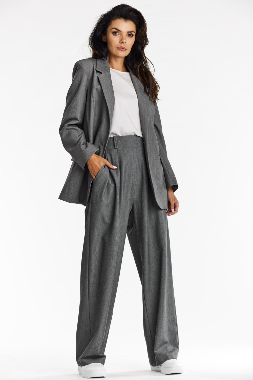Blazer femme awama — gris