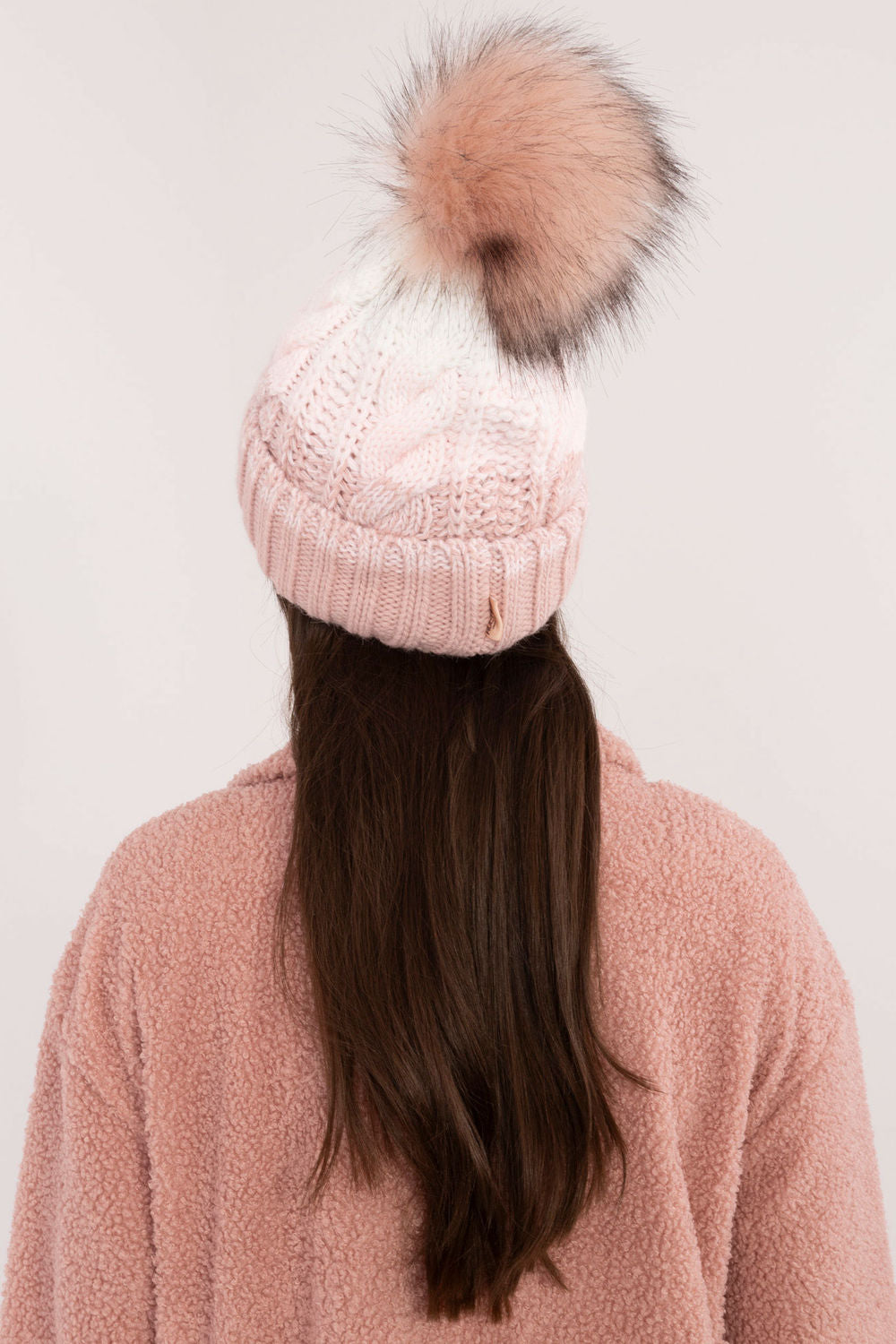 Bonnet femme Rue Paris — rosé