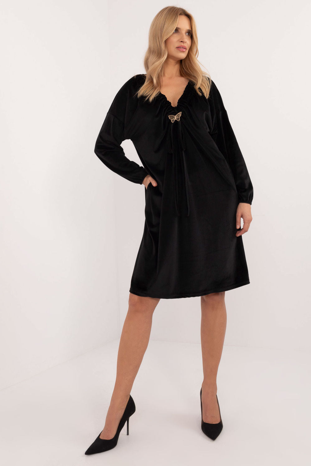 Robe femme Italy Moda De Jour De — noir