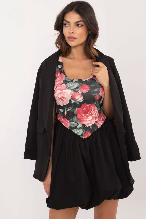 Robe femme Italy Moda De Jour De — noir