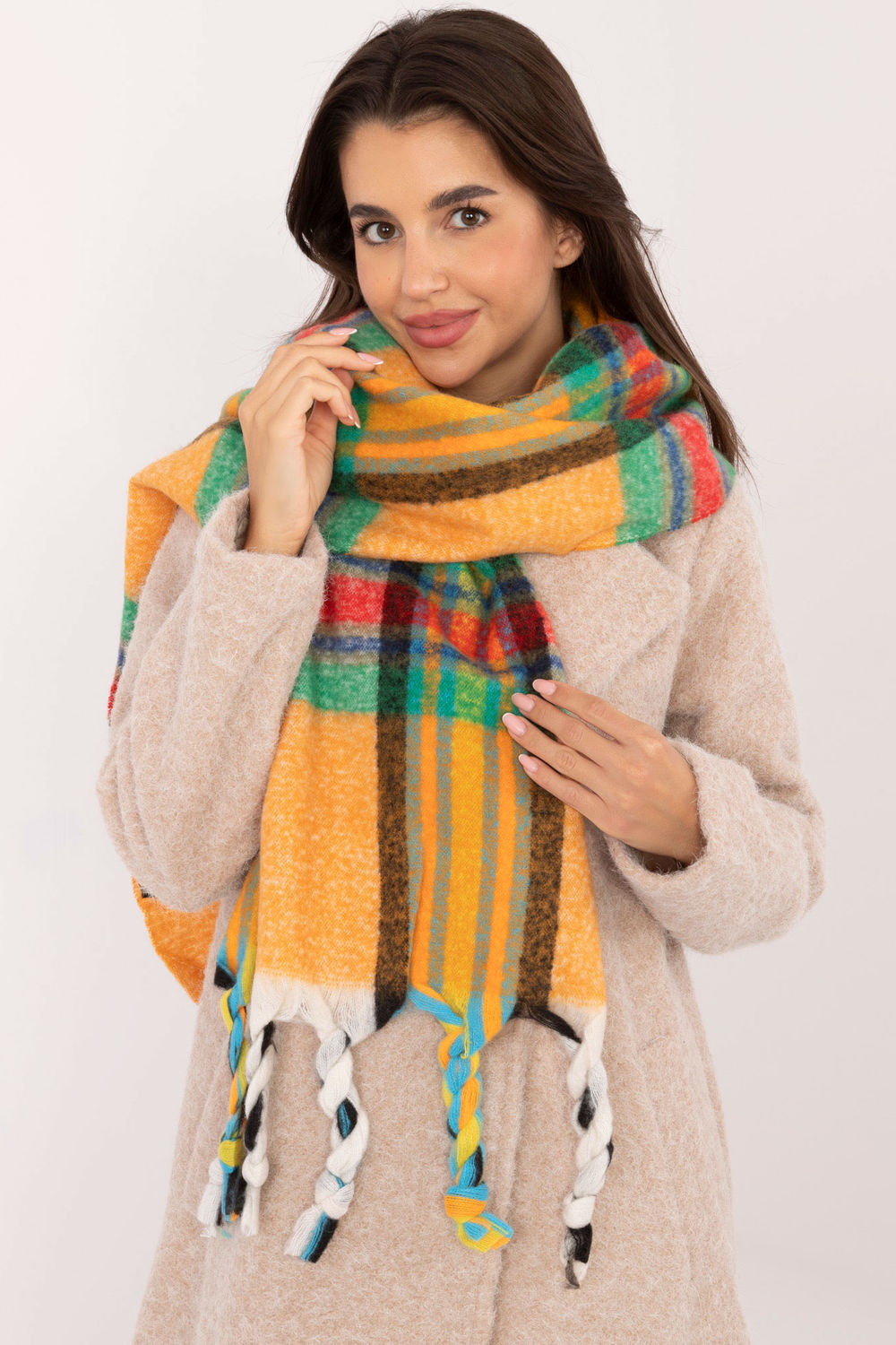 Châle femme AT — orange