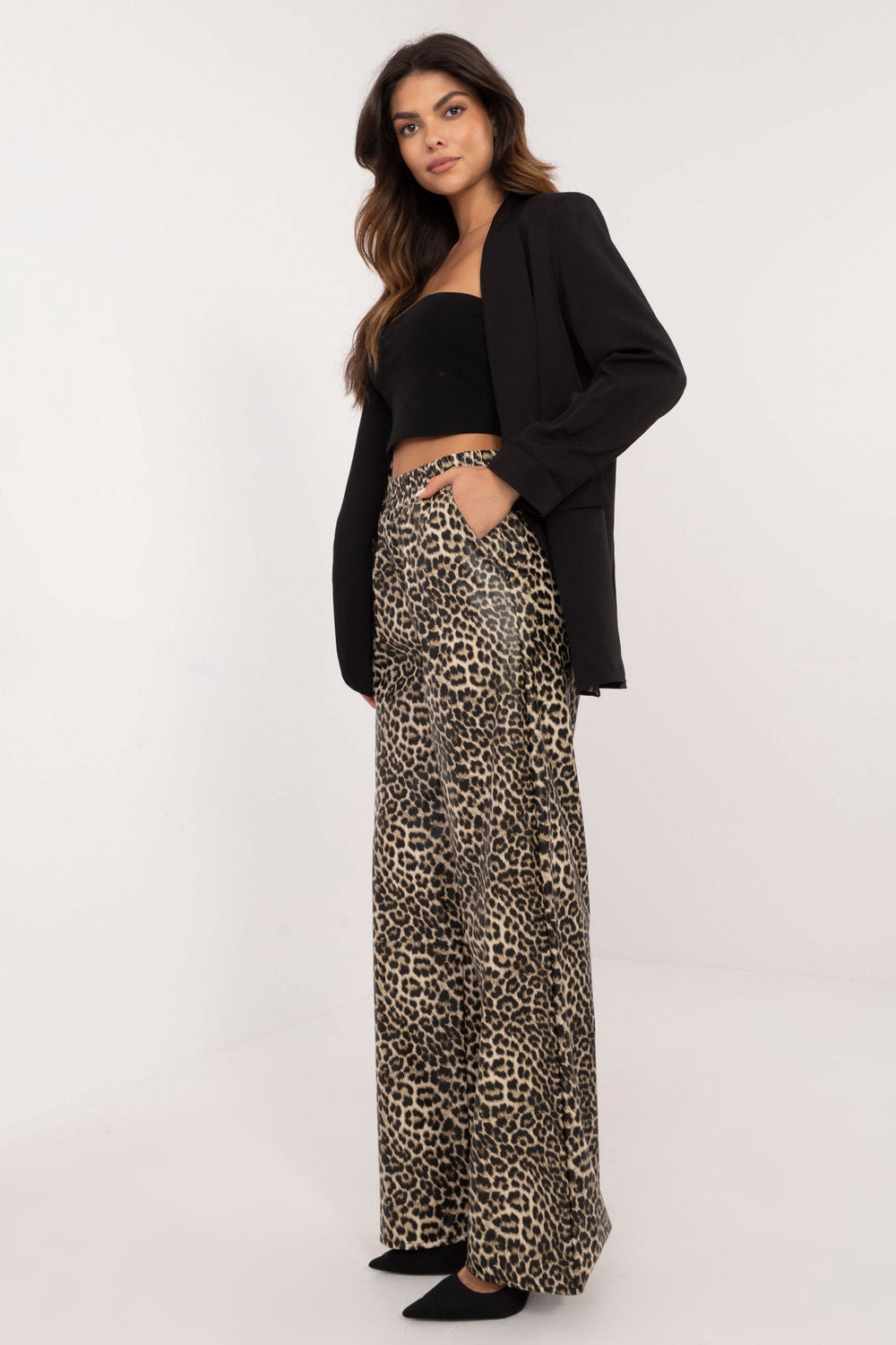 Chaussures à talons femme Lakerta Pantalon Pantalon — beige