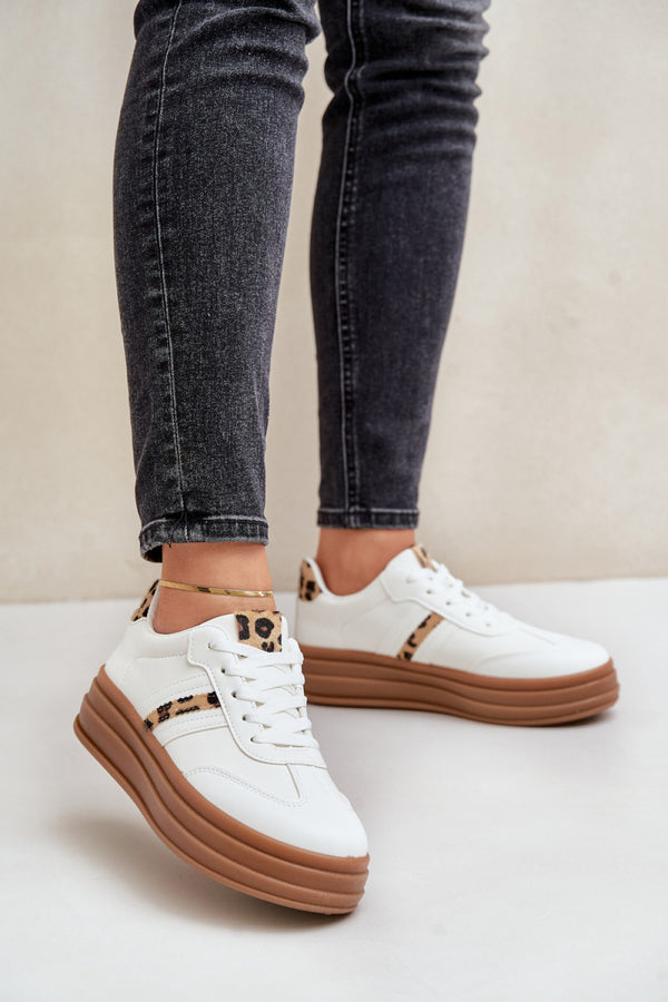 Baskets femme Step in style À Plateforme À — blanc