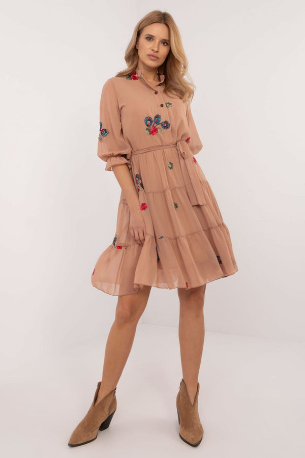 Robe femme Lakerta De Jour De — brun