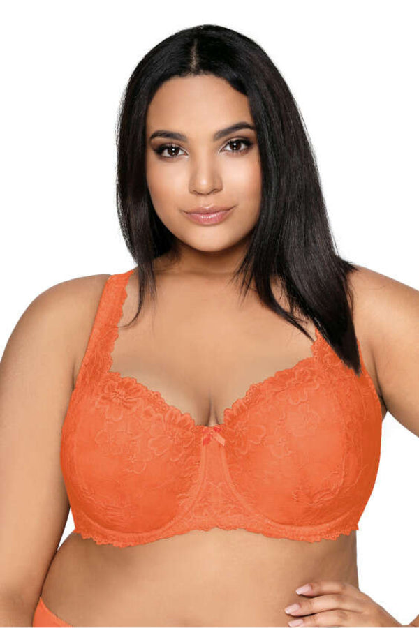 Soutien-gorge push-up femme Mat — orange