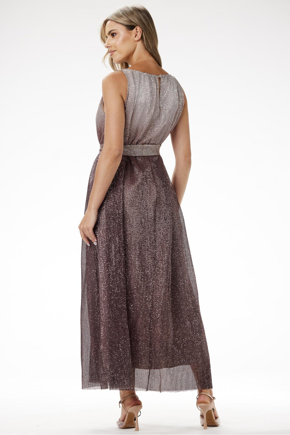 Robe femme awama Longue Longue — brun
