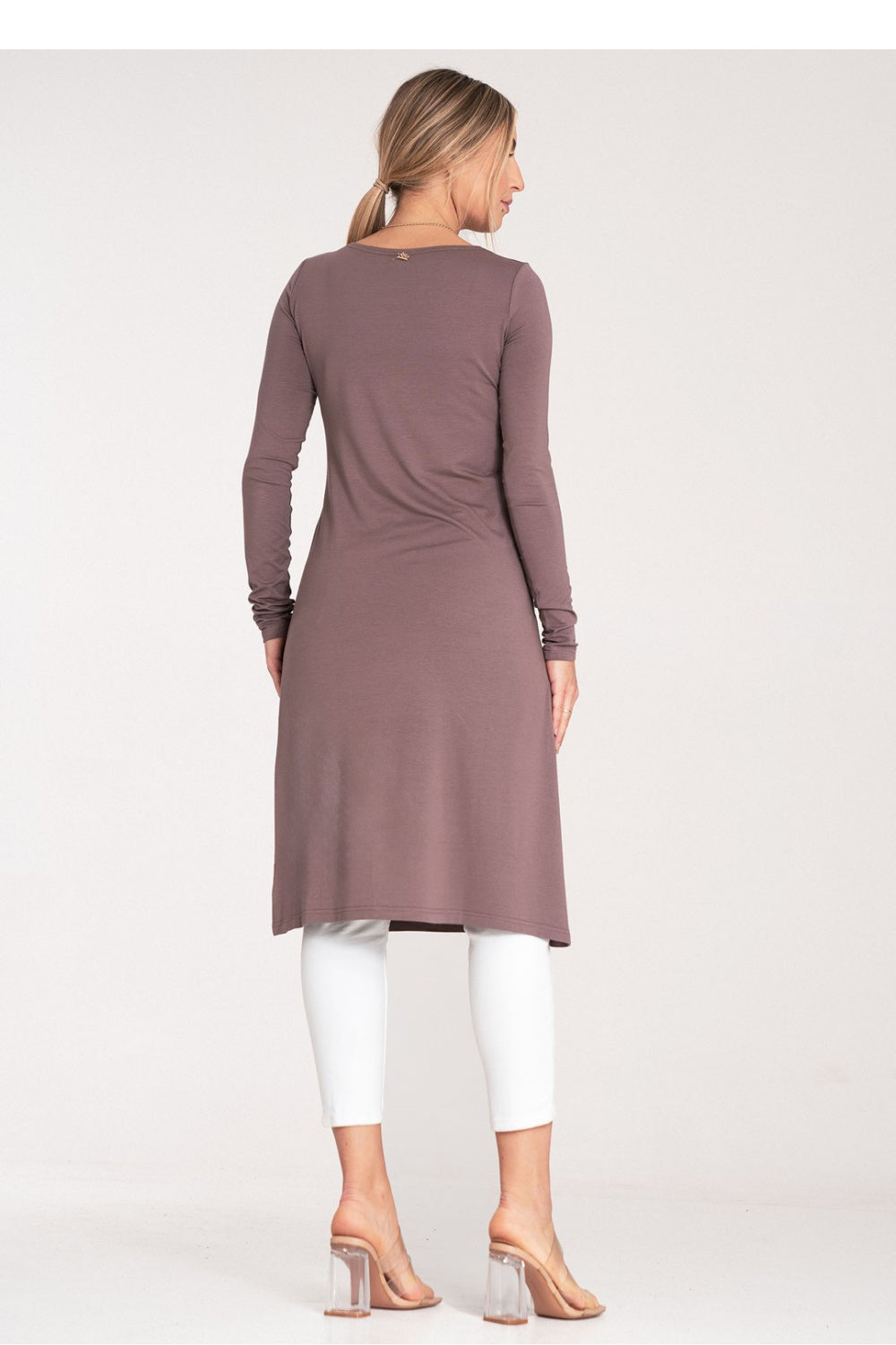 Blouse femme Figl Tunique Tunique — brun