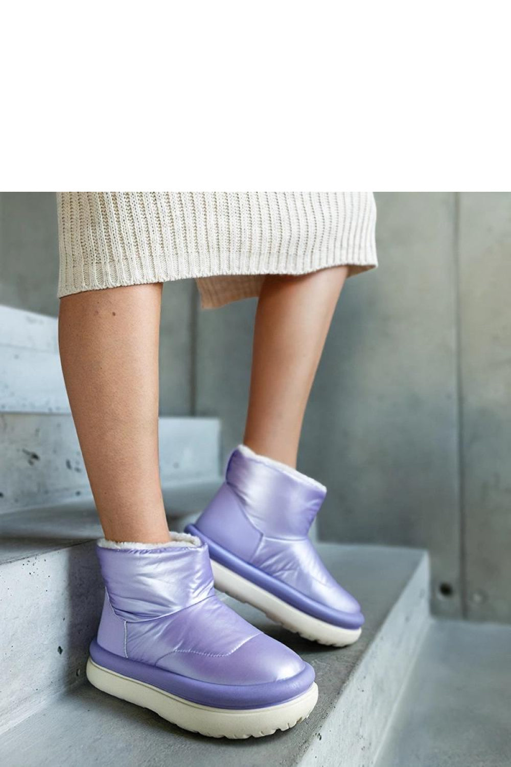 Bottes femme Solea De Neige De — violet