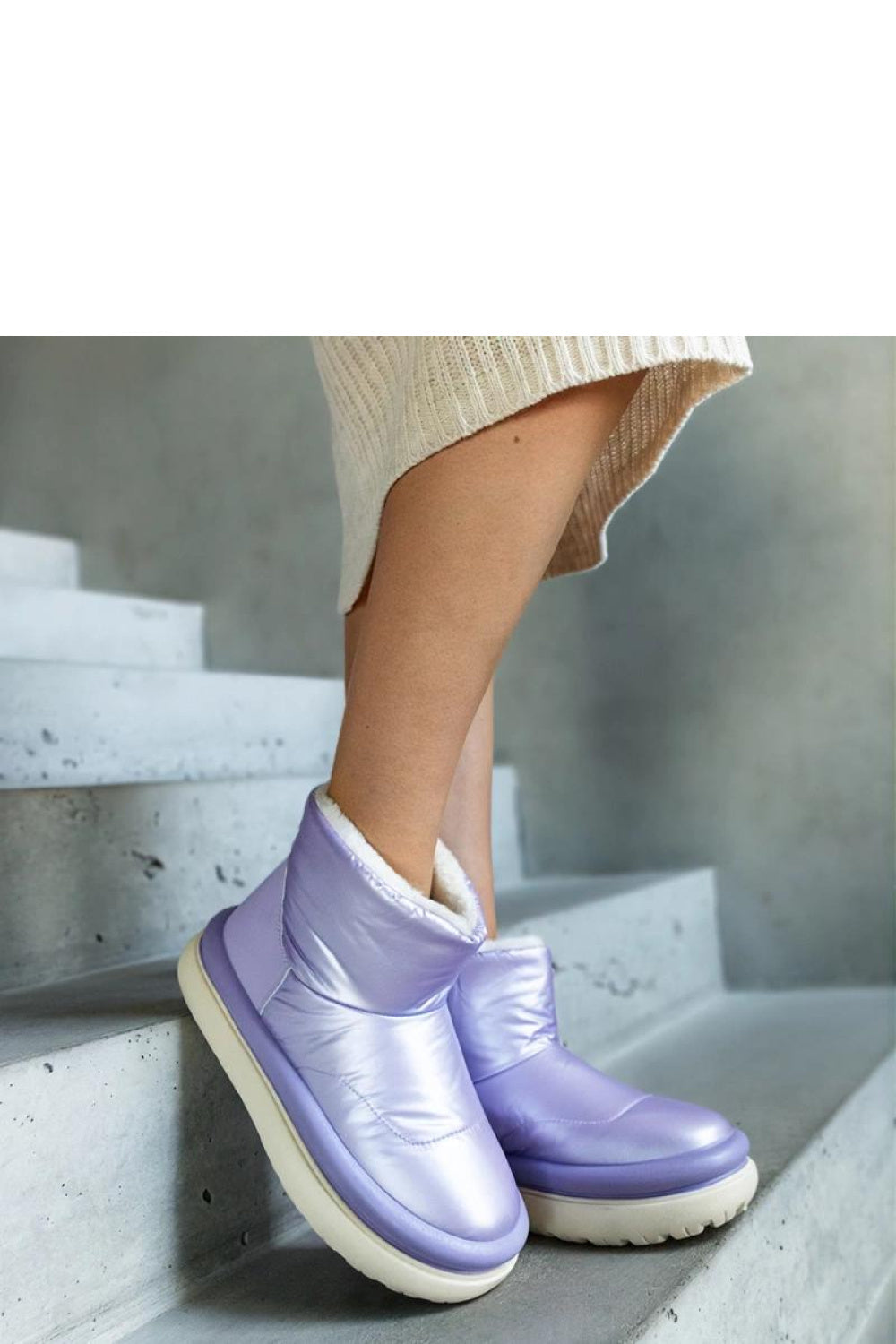 Bottes femme Solea De Neige De — violet