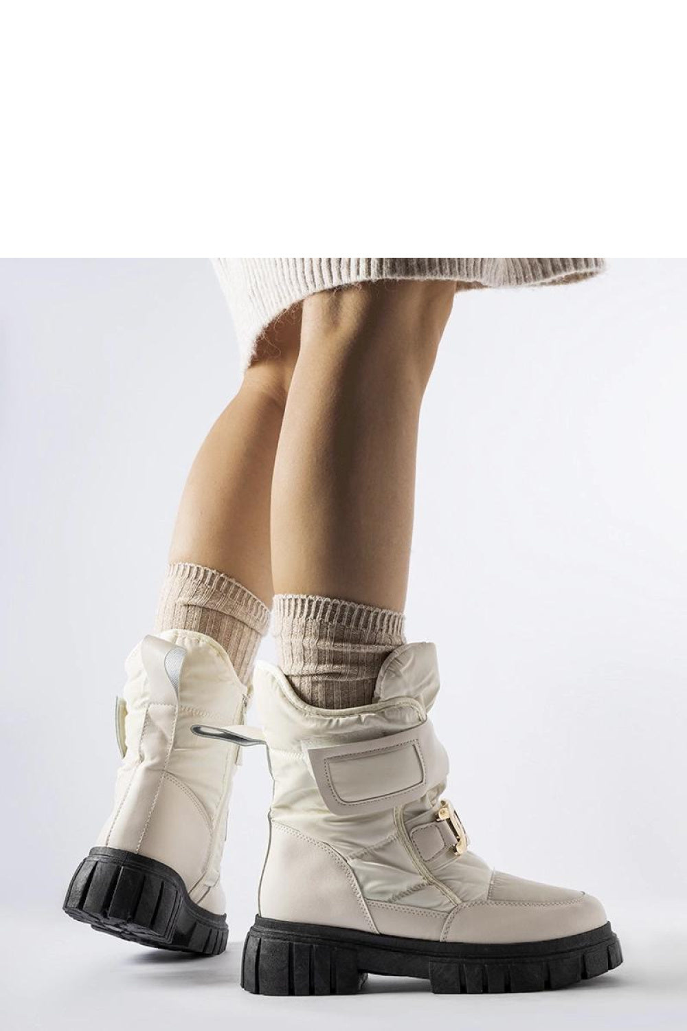 Bottes femme Solea De Neige De — beige