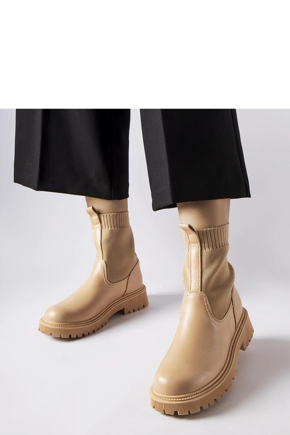 Bottes femme Solea — beige