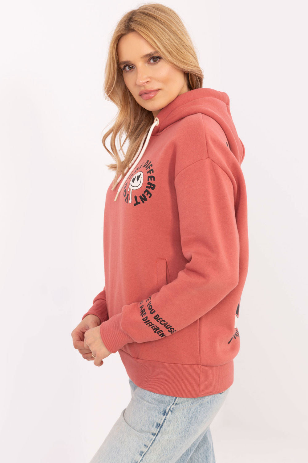 T-shirt femme Sublevel Sweatshirt Sweatshirt — rosé
