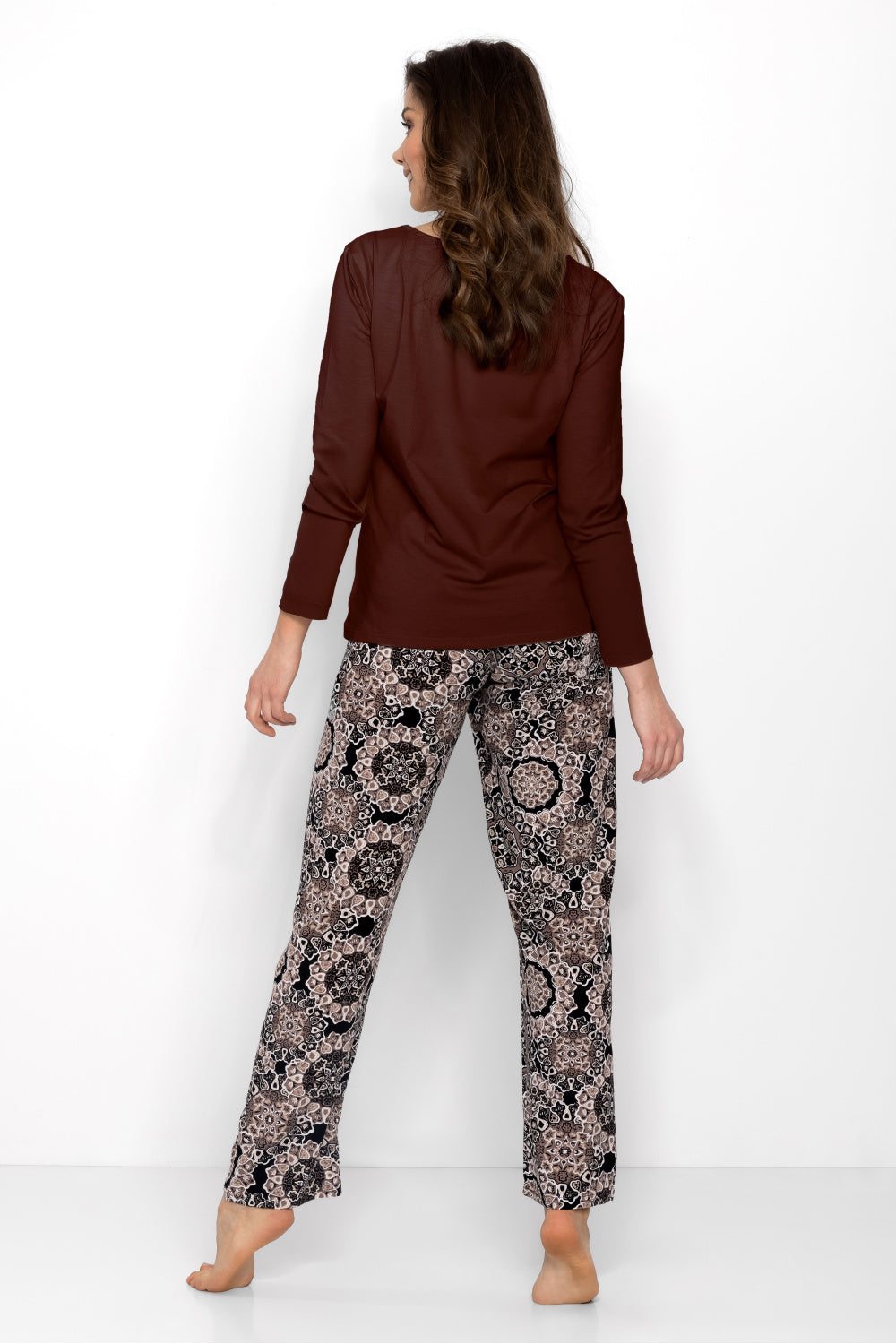 Pyjama femme Momenti Per Me — brun
