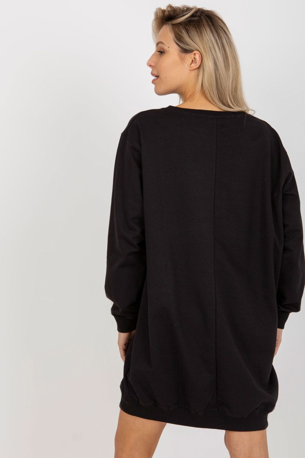 T-shirt femme Factory Price Sweatshirt Sweatshirt — noir
