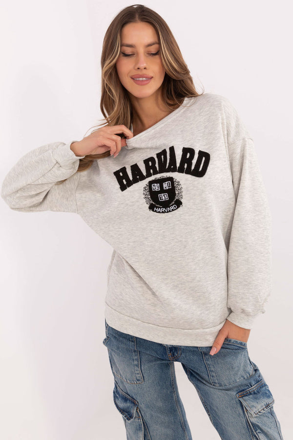 T-shirt femme Factory Price Sweatshirt Sweatshirt — gris