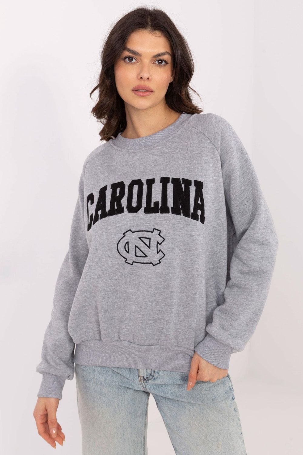 T-shirt femme Factory Price Sweatshirt Sweatshirt — gris