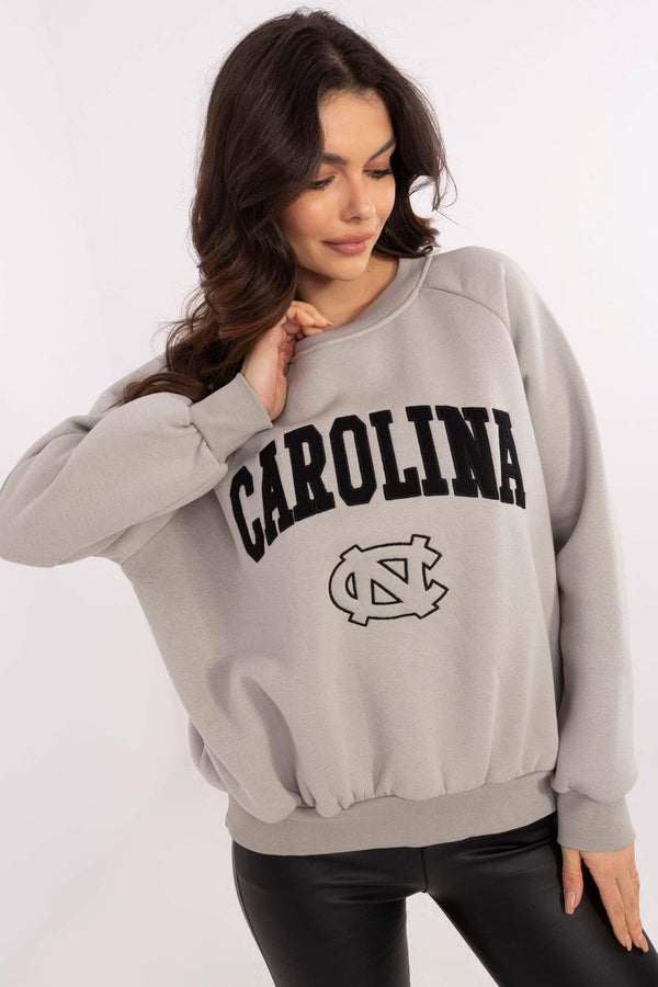 T-shirt femme Factory Price Sweatshirt Sweatshirt — gris