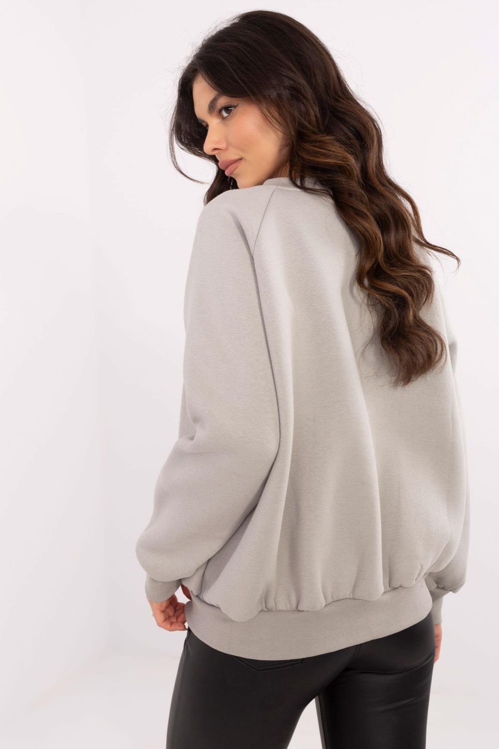 T-shirt femme Factory Price Sweatshirt Sweatshirt — gris