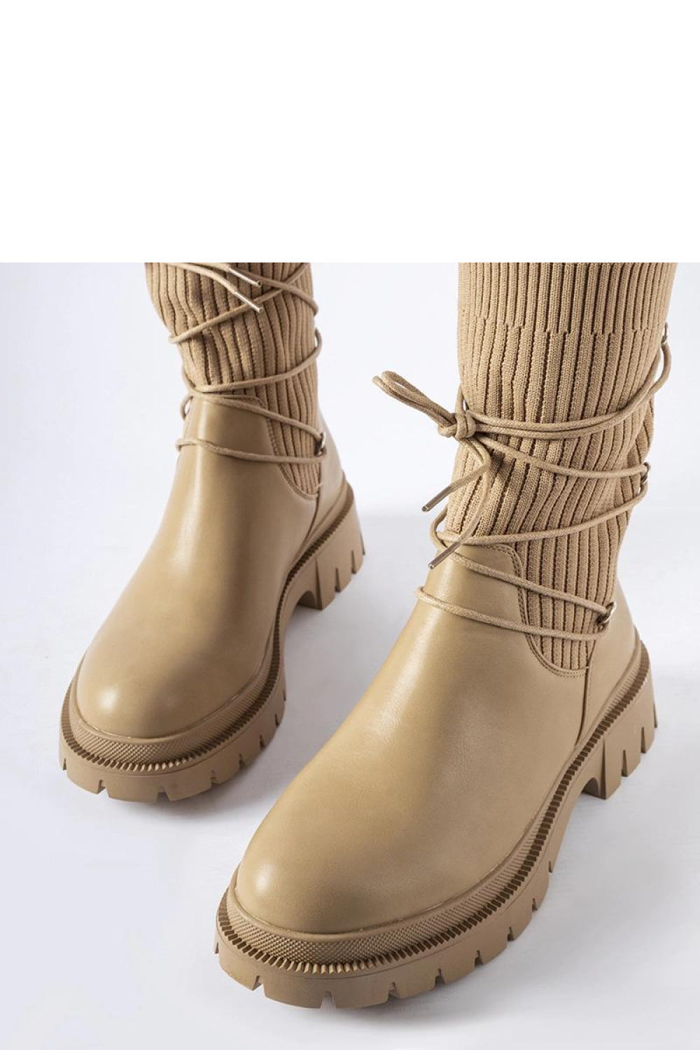 Bottes femme Solea — beige