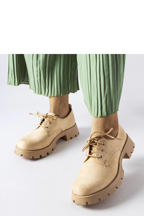 Bottes femme Solea Chaussures Basses Chaussures — beige