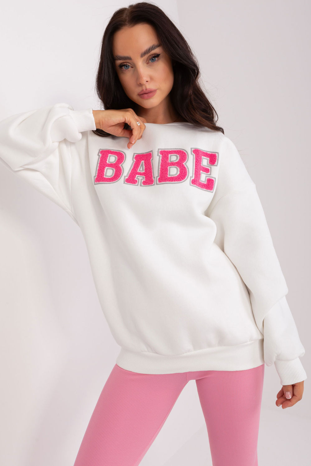 T-shirt femme Factory Price Sweatshirt Sweatshirt — beige