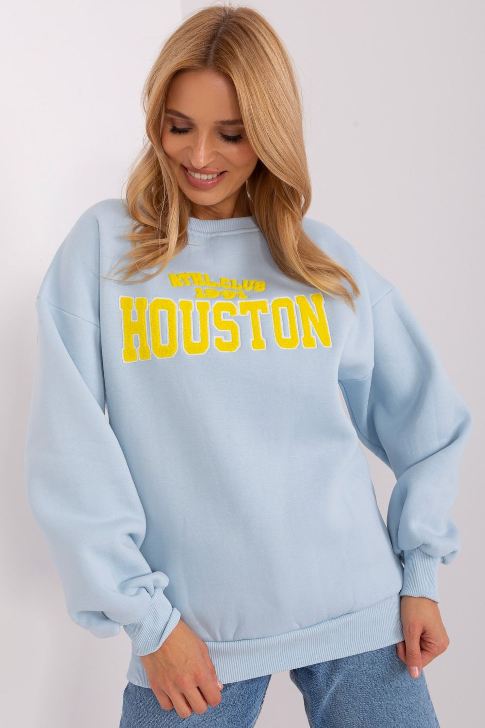T-shirt femme Factory Price Sweatshirt Sweatshirt — bleu