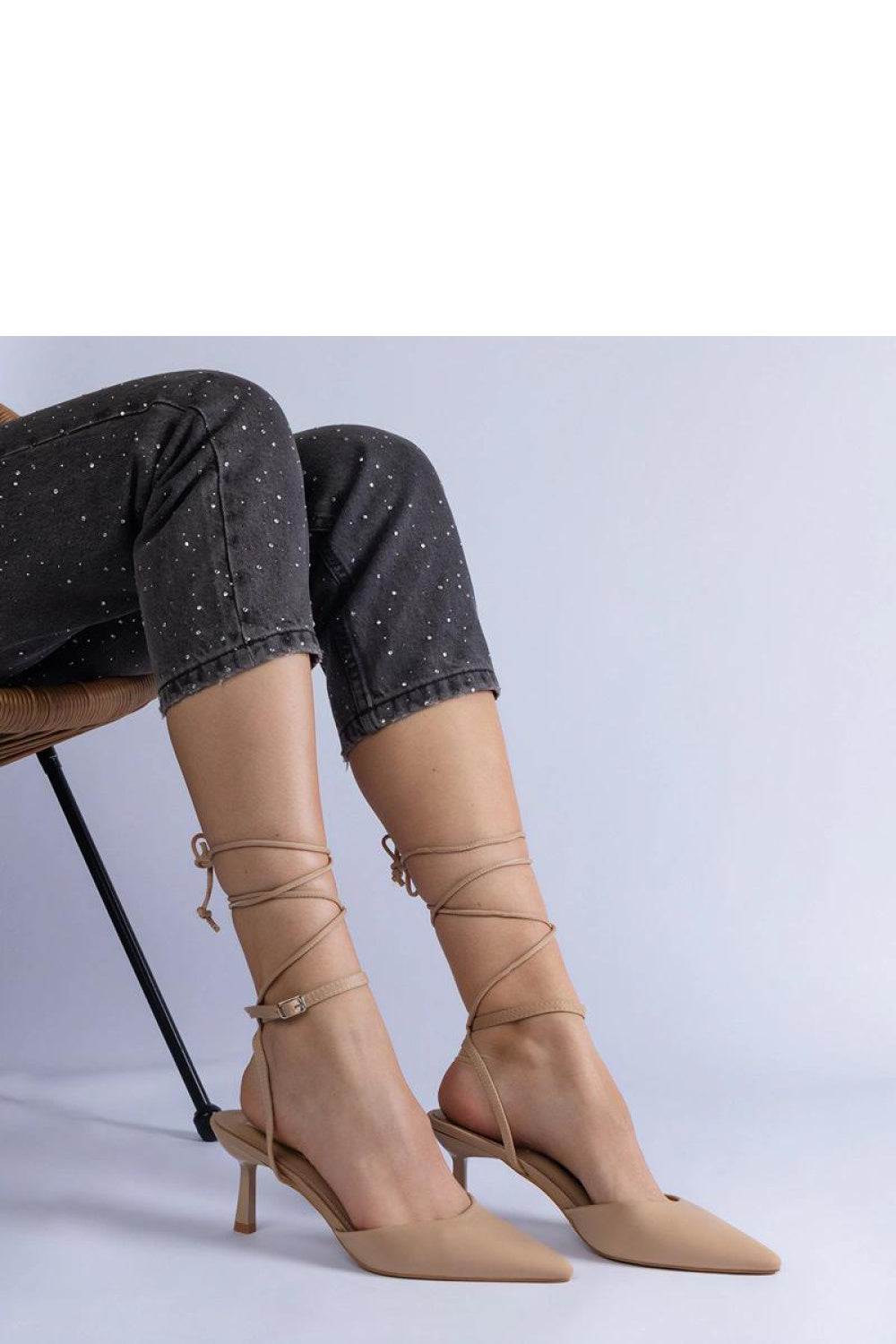 Chaussures à talons femme Solea — beige