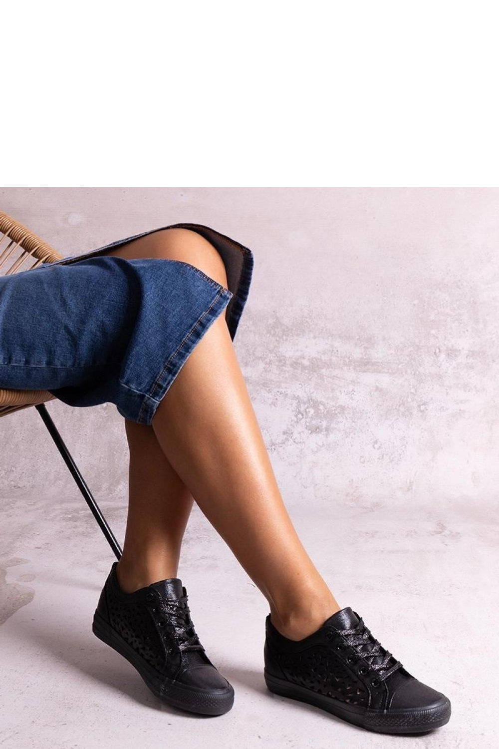Baskets femme Solea — noir