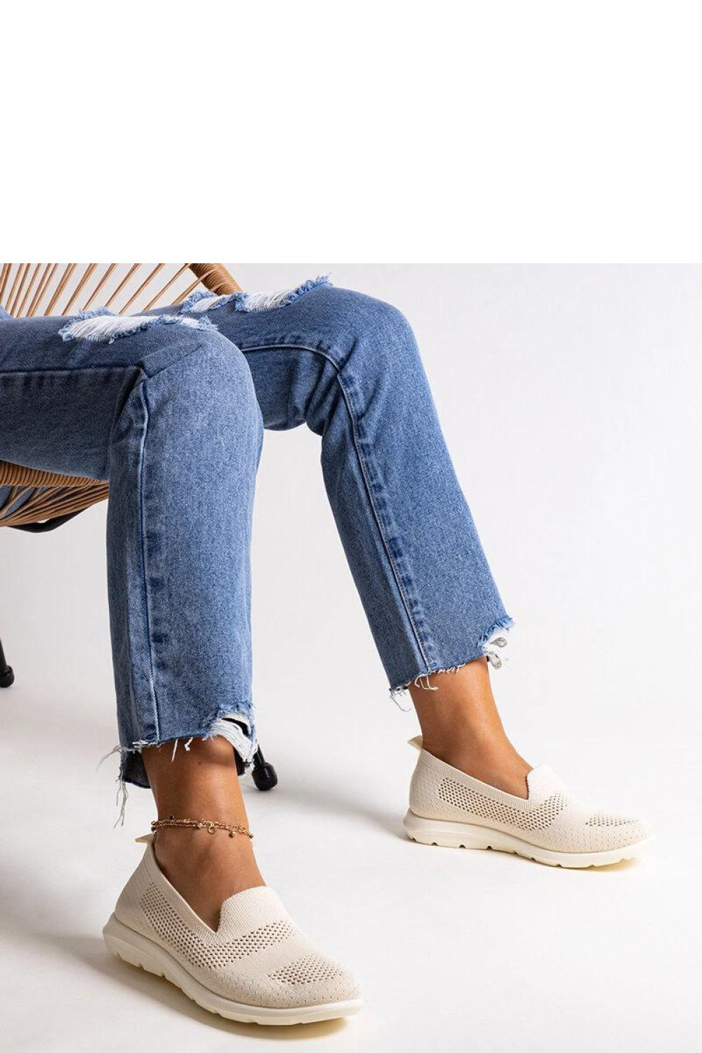 Baskets femme Solea — beige