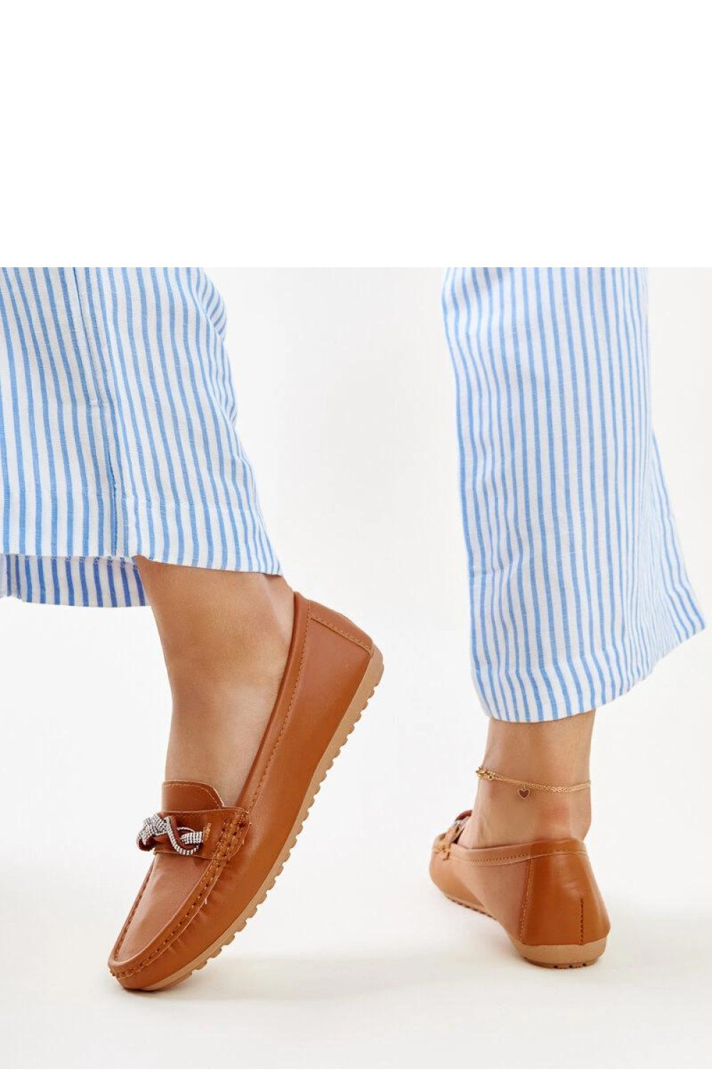 Moccasins femme Solea — brun