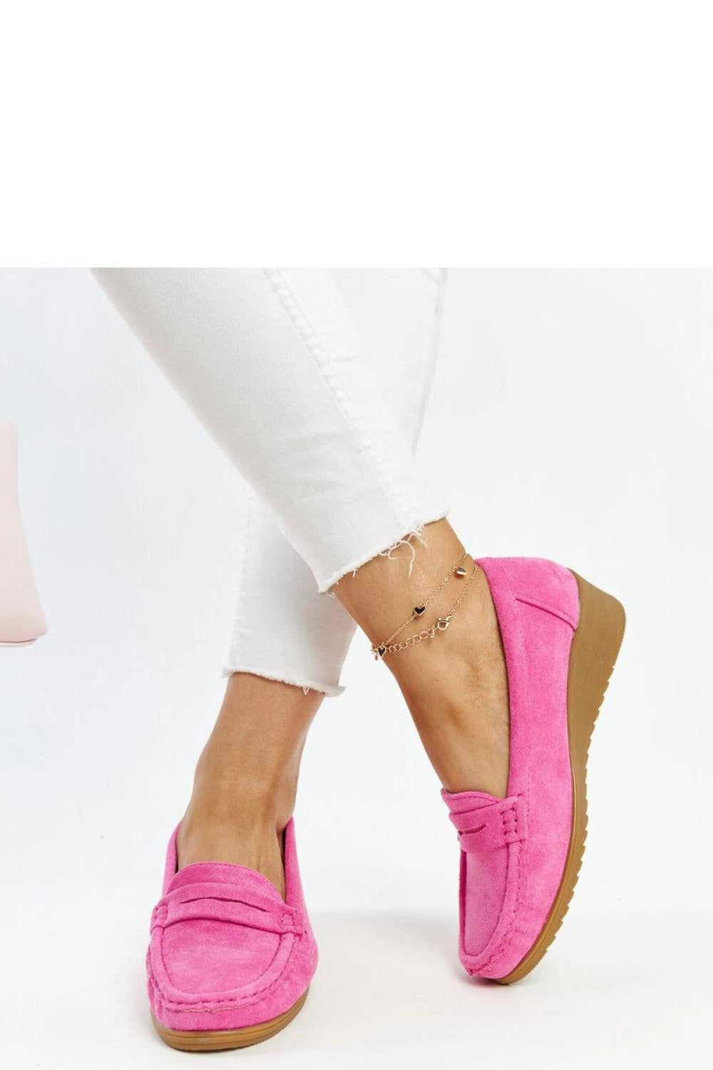 Moccasins femme Solea — rosé