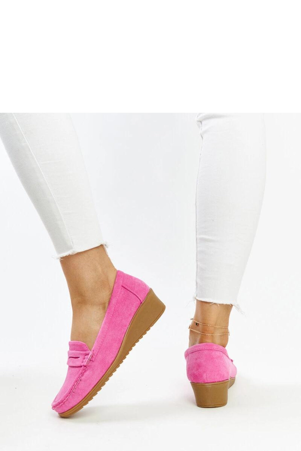Moccasins femme Solea — rosé