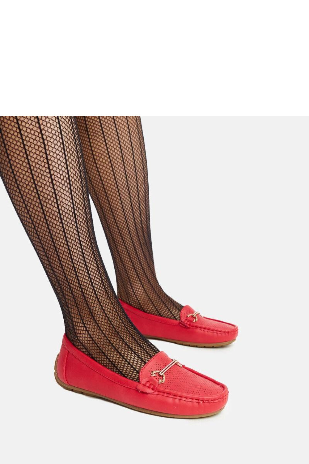 Moccasins femme Solea — rouge