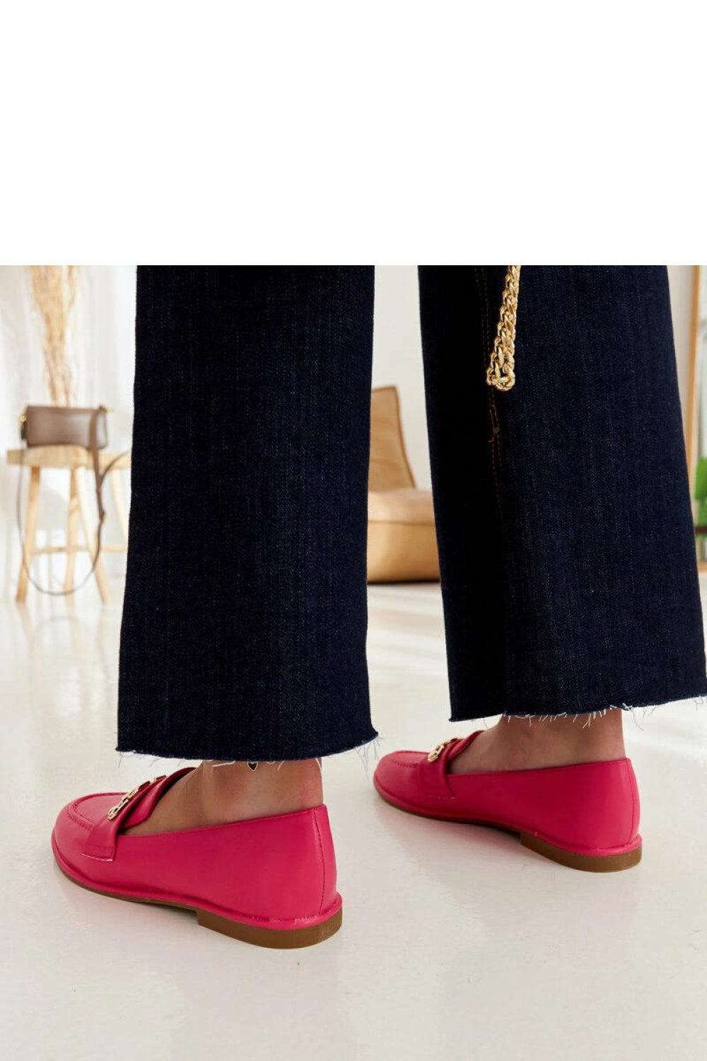Moccasins femme Solea — rosé