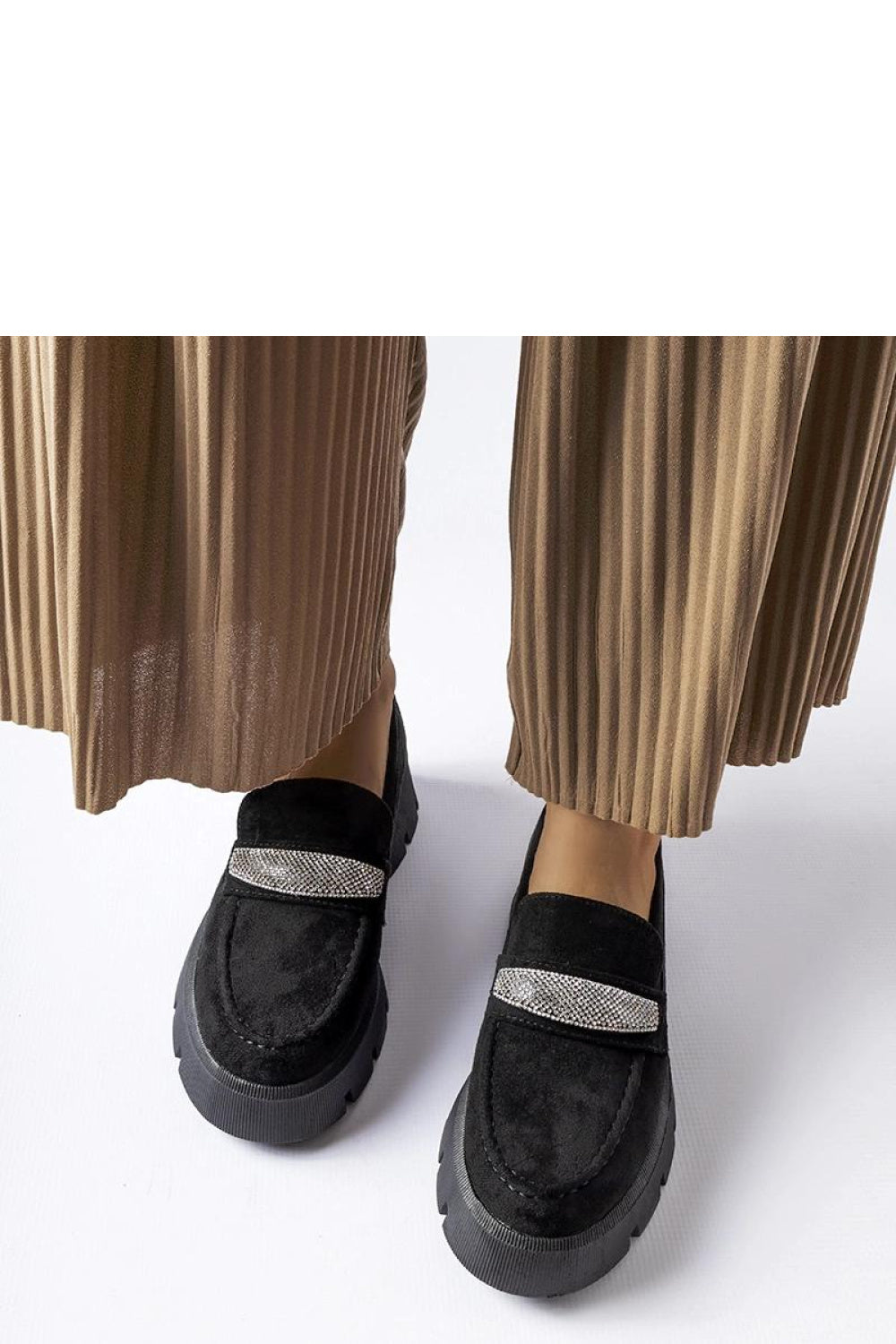 Moccasins femme Solea — noir