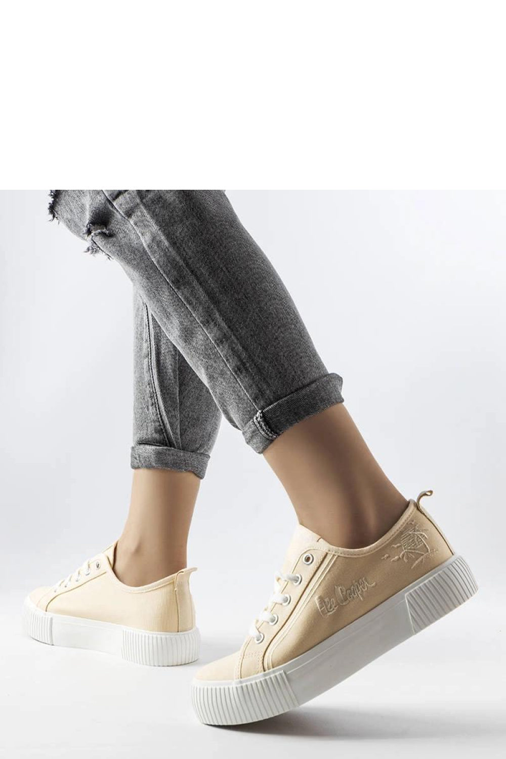 Baskets femme Solea — beige