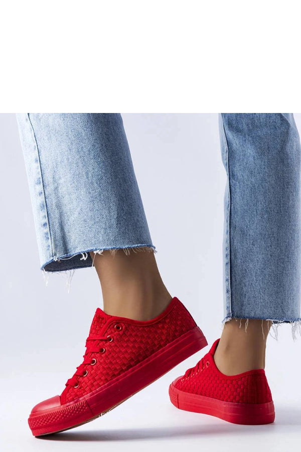 Baskets femme Solea — rouge