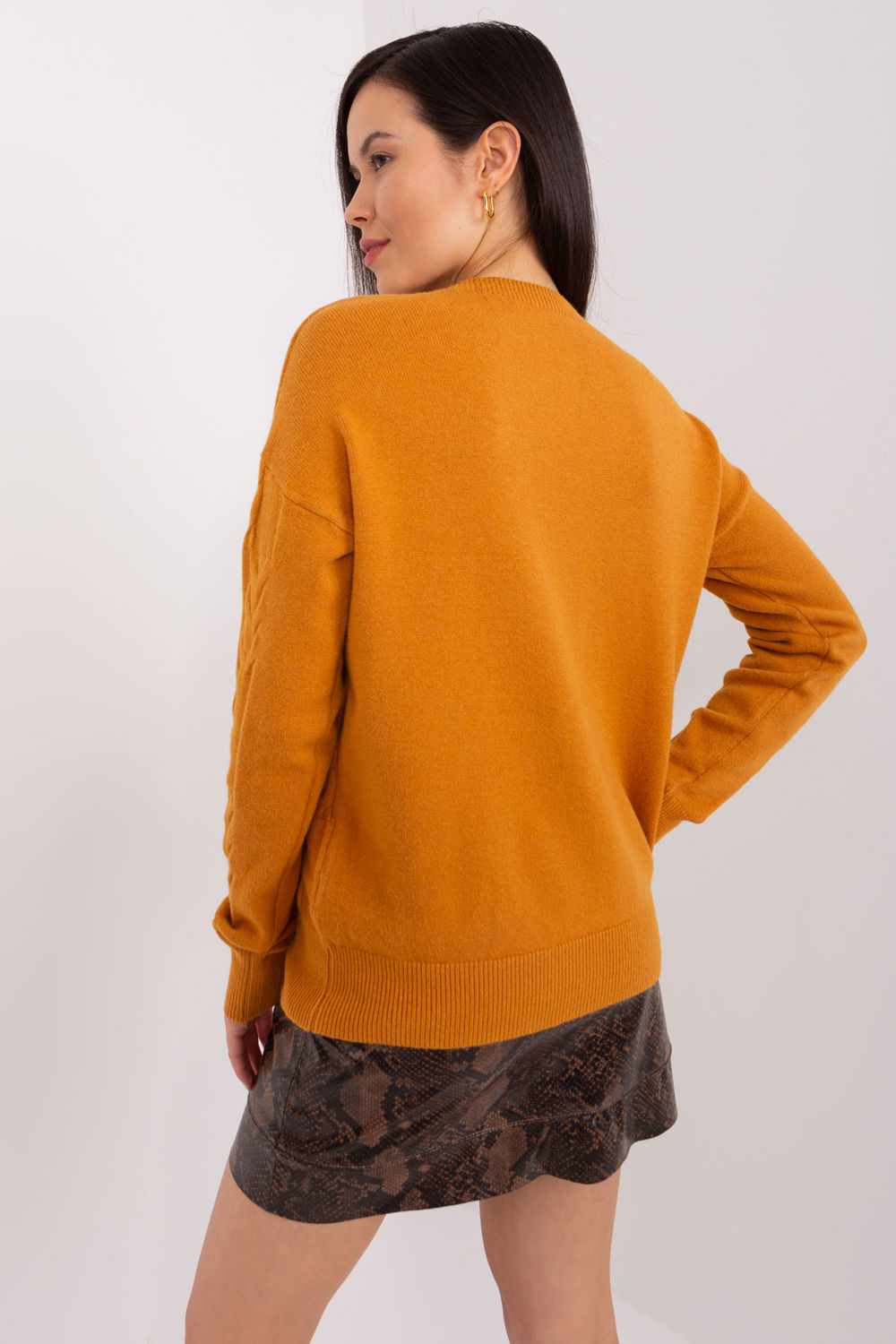 Pull femme AT Chandail Chandail — jaune