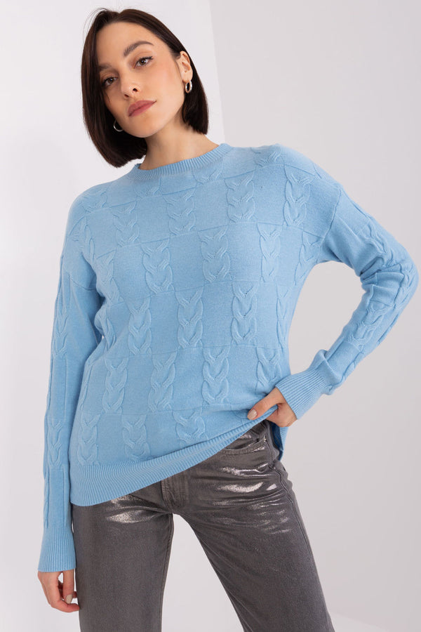 Pull femme AT Chandail Chandail — bleu
