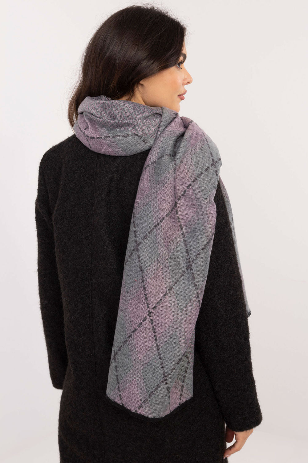 Foulard femme AT — gris