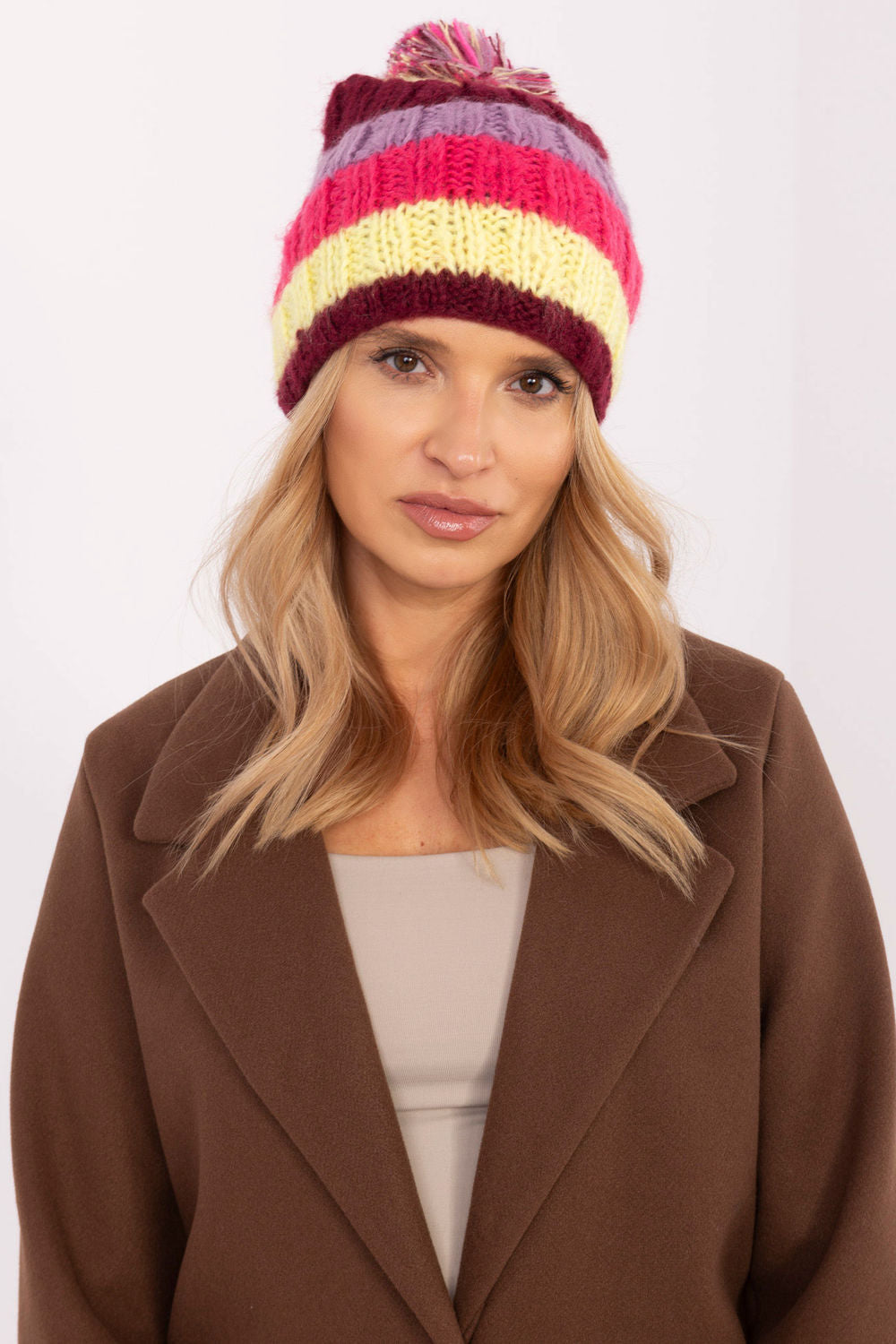 Bonnet femme AT — rouge