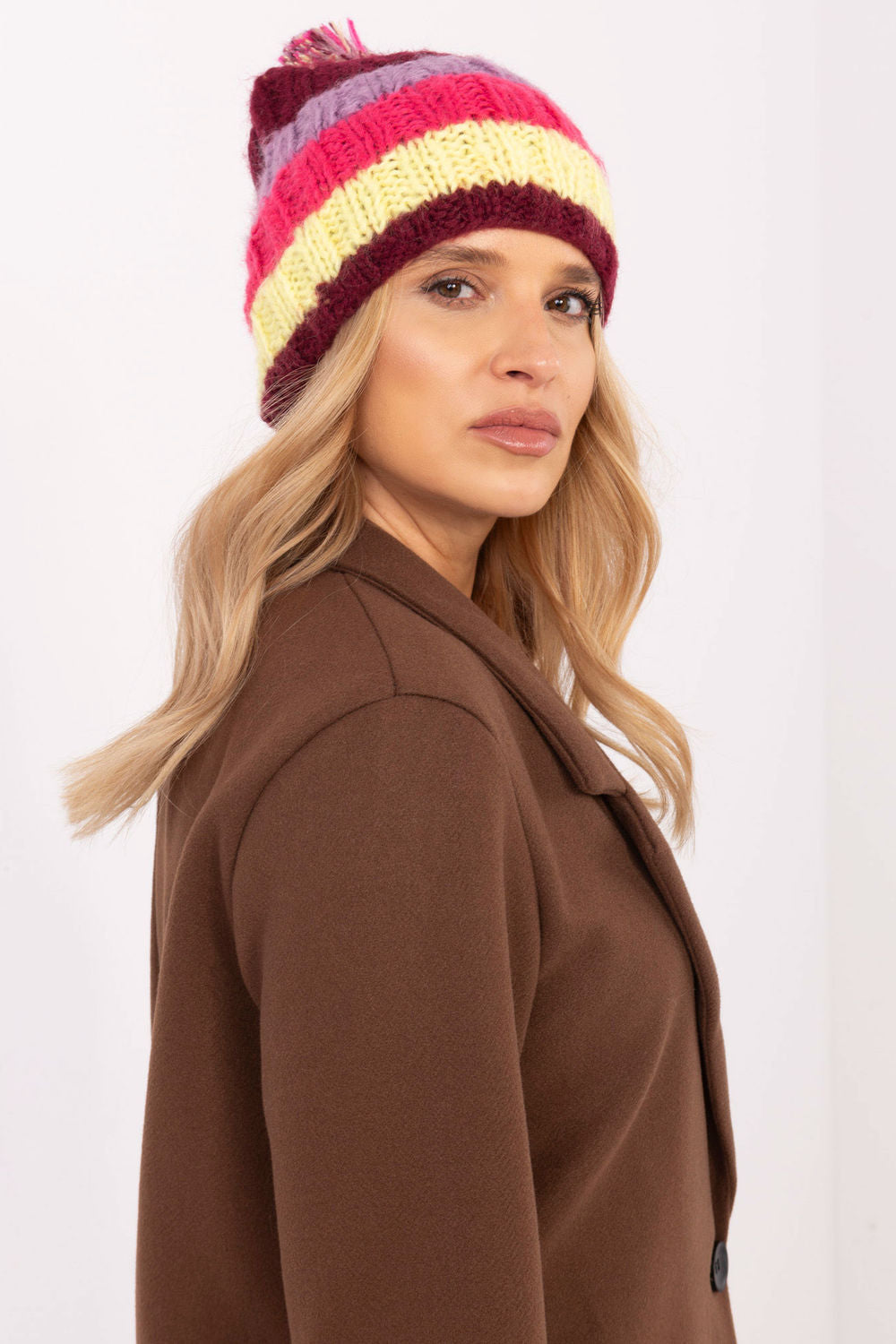 Bonnet femme AT — rouge
