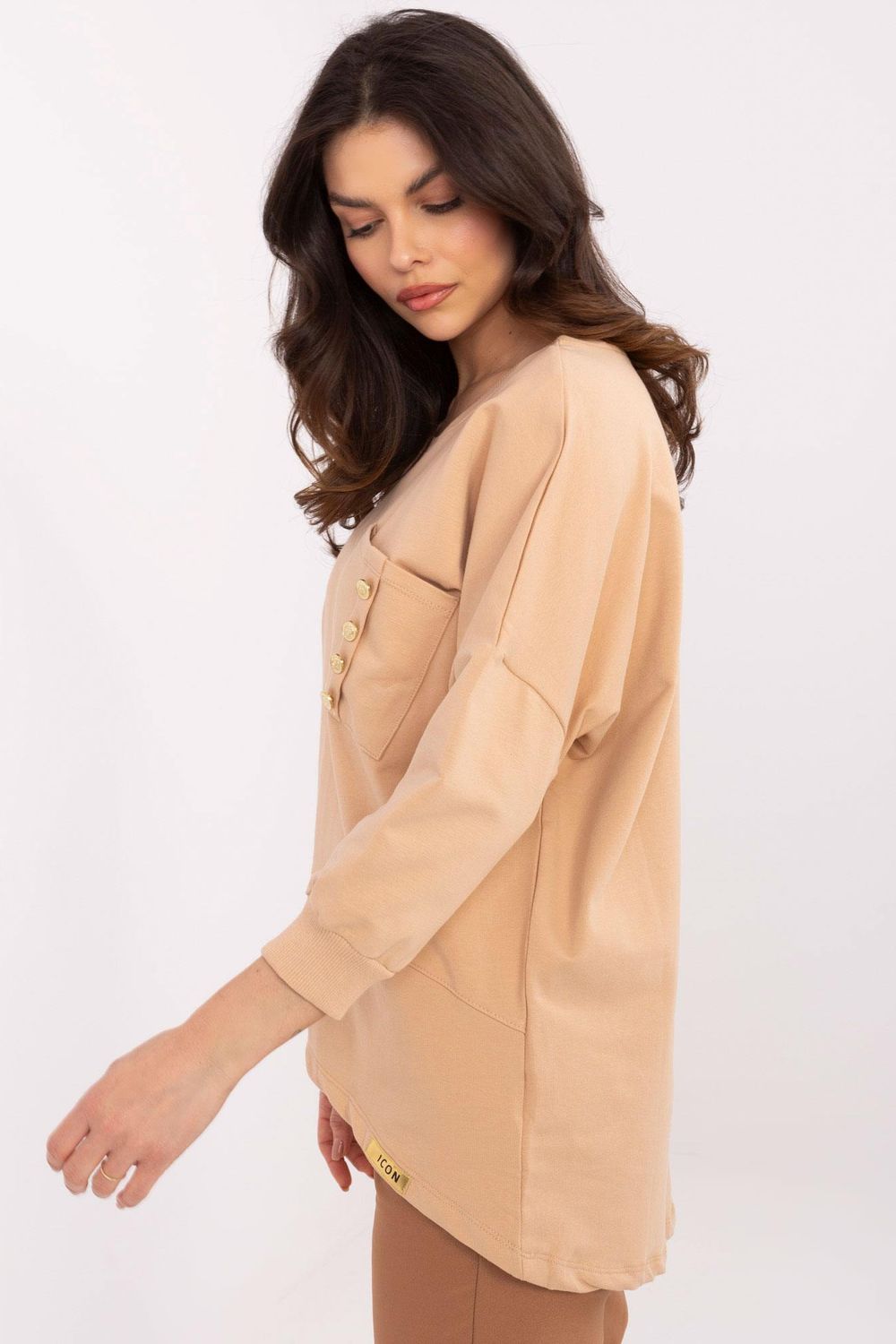 Blouse femme Factory Price Chemisier Chemisier — brun